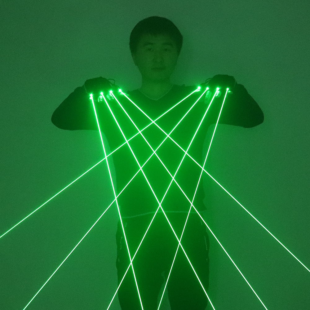 Industrial Green Laser - Green Laser Gloves Laser Beam Flash
