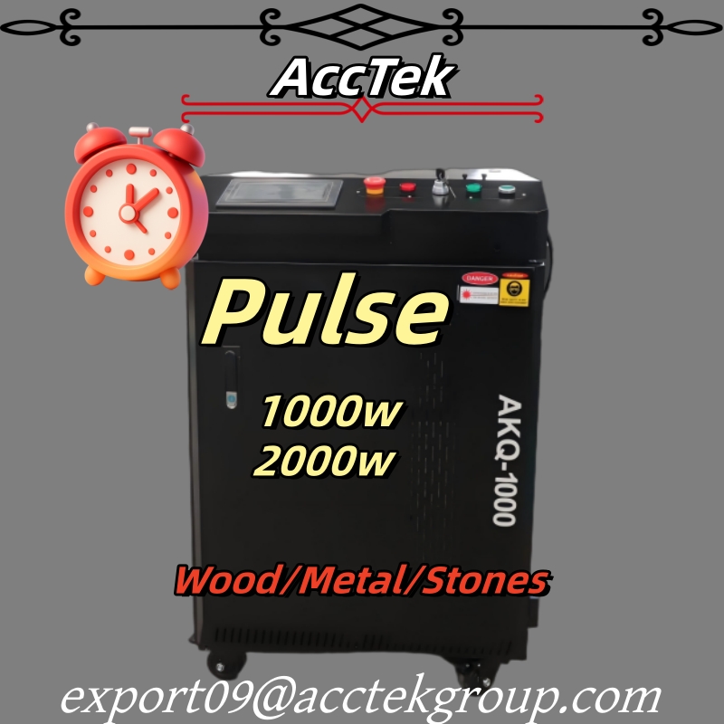 Industrial Laser Paint Removal - High Pulse Power Lazer Cleaning Machine
