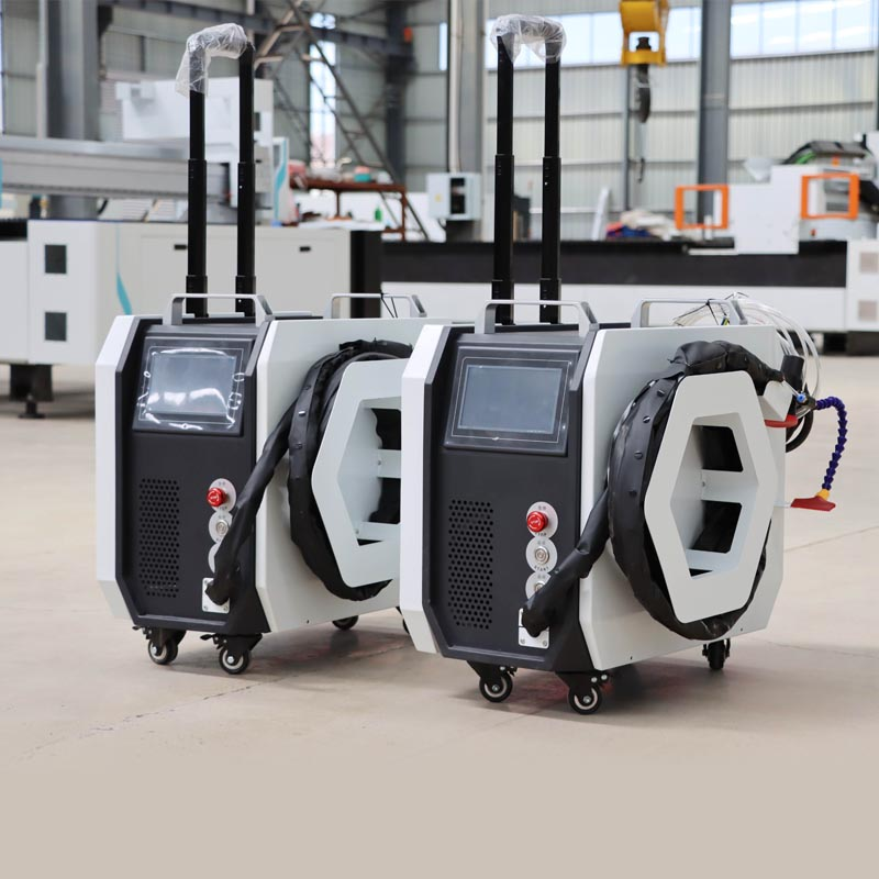 Industrial Laser Paint Removal - 100W 200W 300W Pulse Handheld Laser