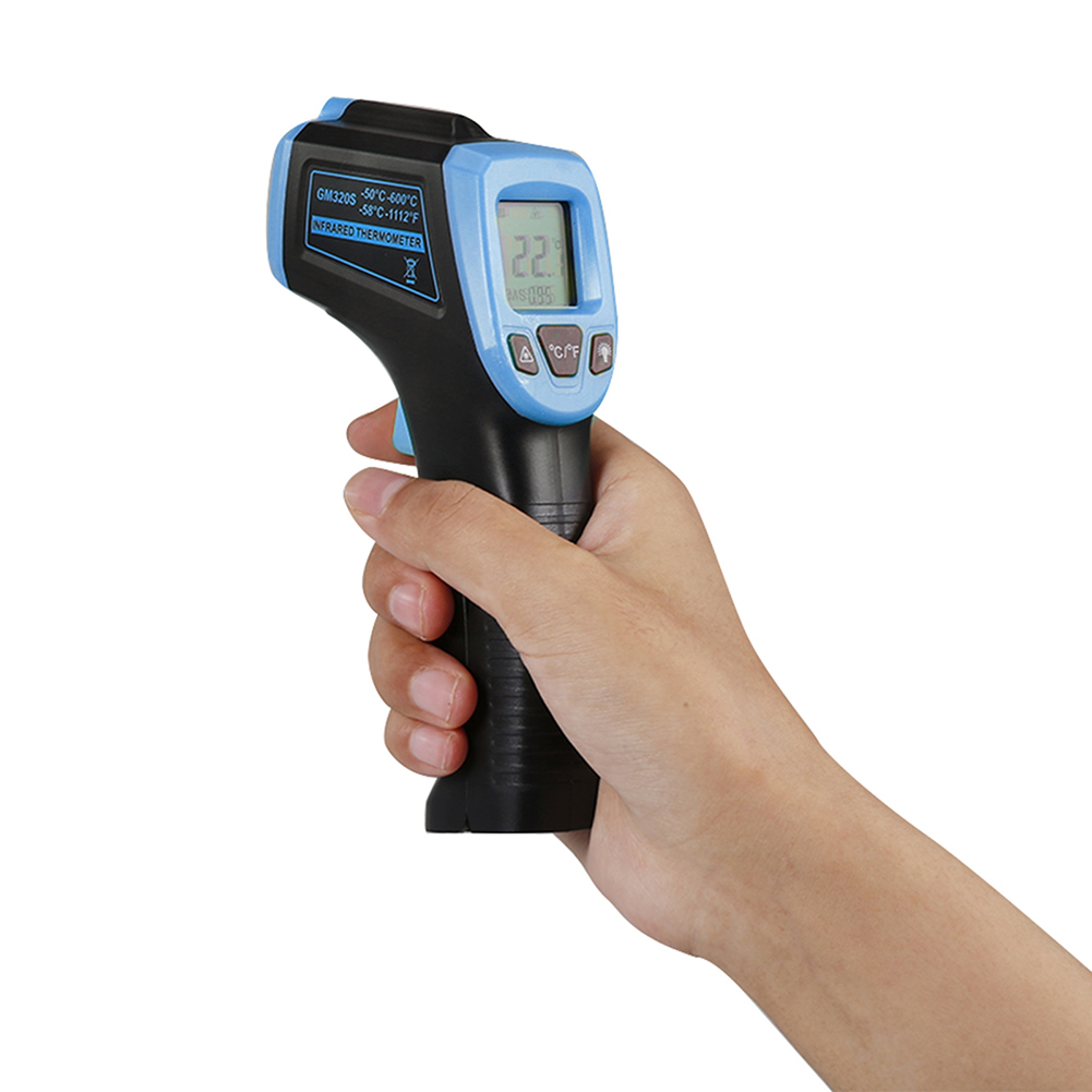 Industrial Laser Pointer - Non-Contact Pyrometer High Temperature Meter Digital