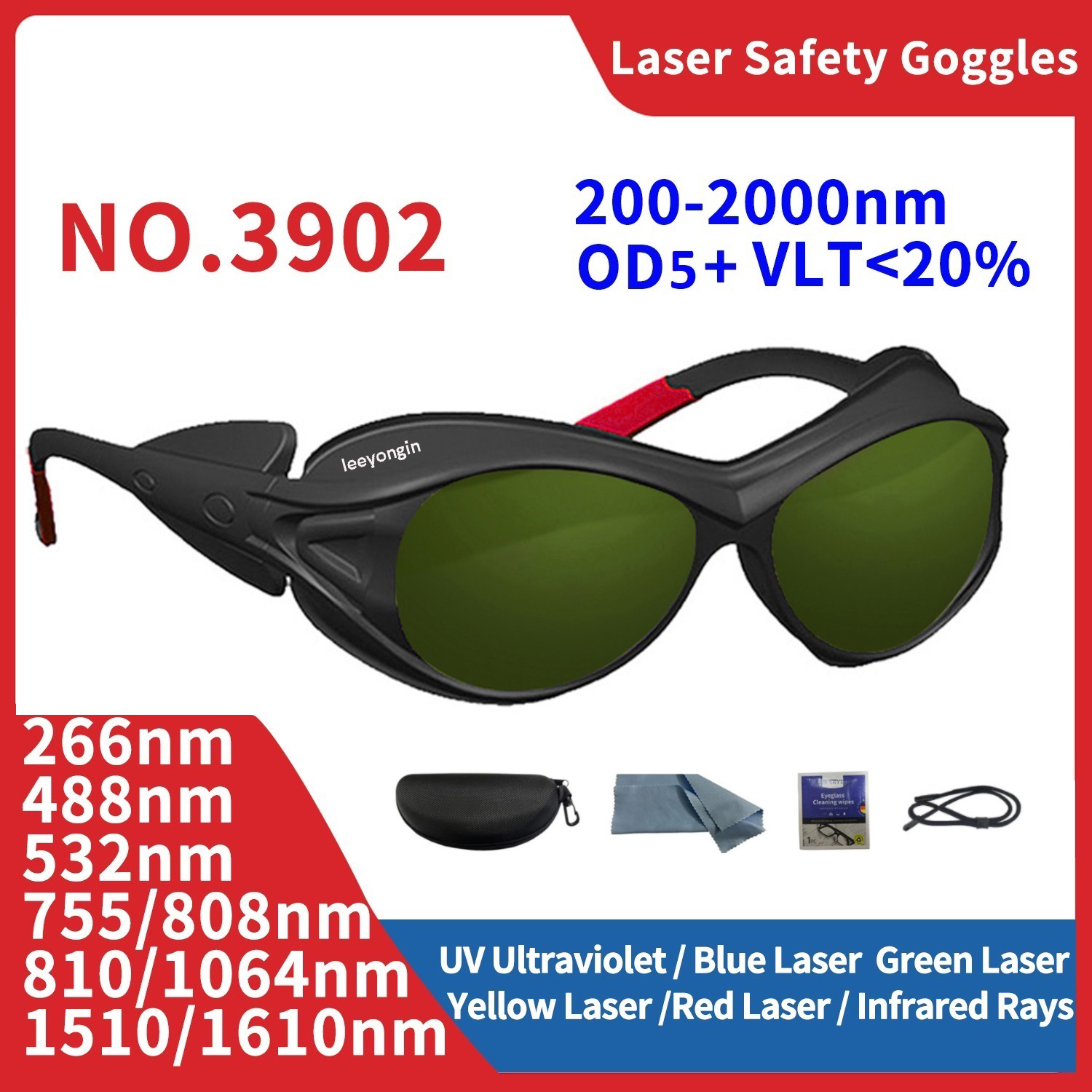Industrial Uv Laser - Laser Goggles All Wavelength 200-2000nm Safety