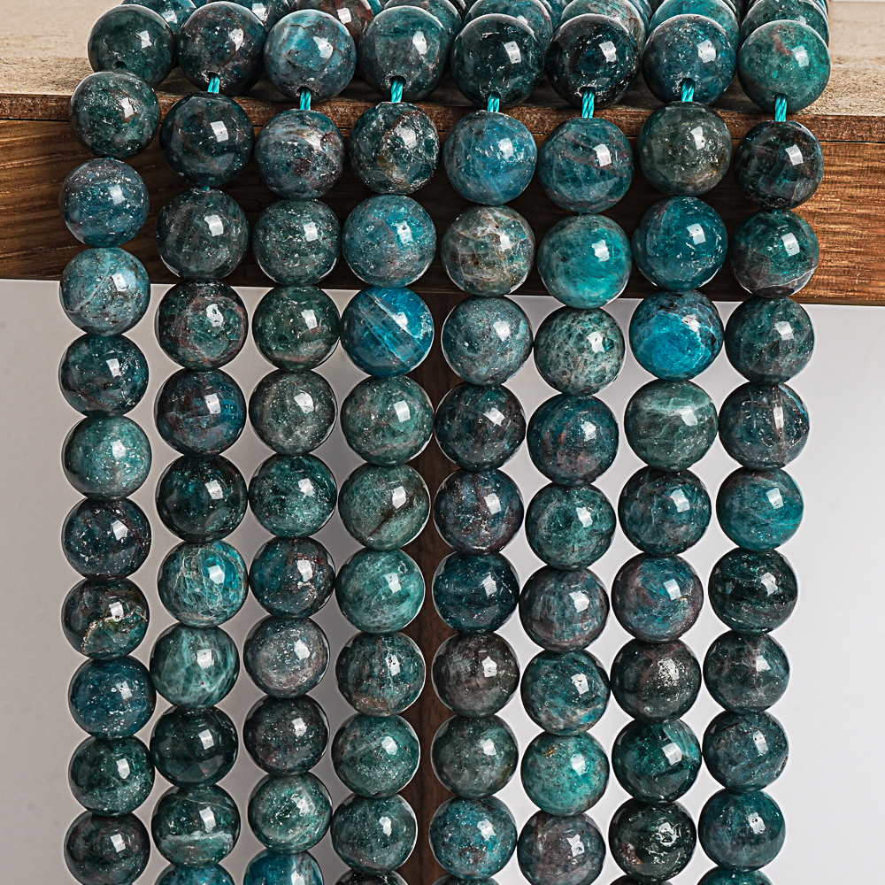 7-8/10mm Natural Apatite Gemst – Industrial Green Laser recenzja i cena