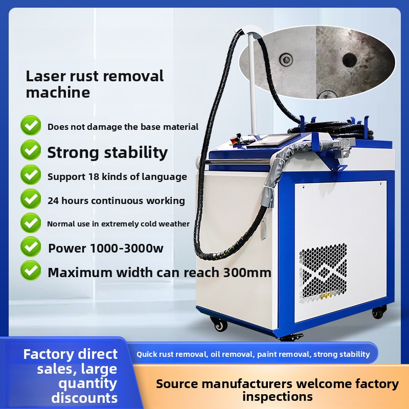 Portable Handheld Rust And Pai – Industrial Laser Paint Removal recenzja i cena