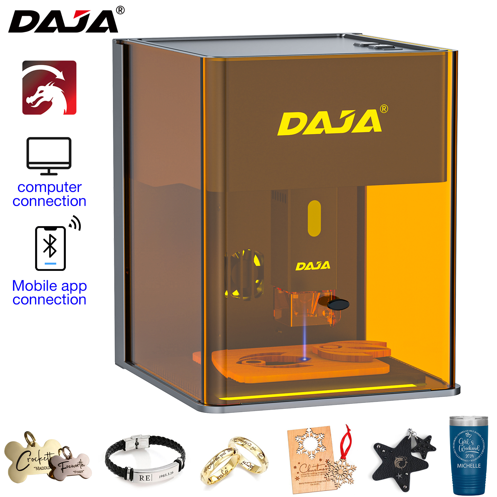 DAJA DJ6 Pro Mini Laser Engrav – Acrylic Cutting Machine recenzja i cena