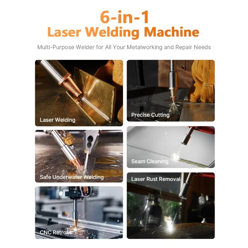 Weld Cut Clean Engrave 4 In 1  – Industrial Laser Welding Machine recenzja i cena