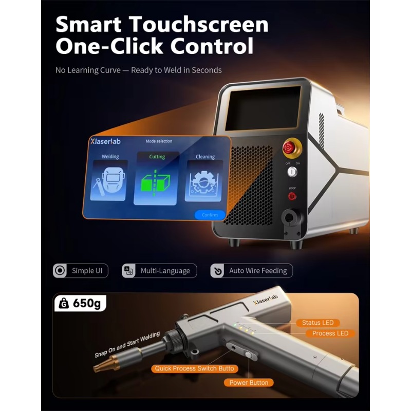 Weld Cut Clean Engrave 4 In 1  – Industrial Laser Welding Machine recenzja i cena