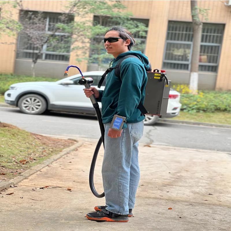 300W Backpack Pulse Laser Clea – Industrial Laser Cleaning Equipment recenzja i cena