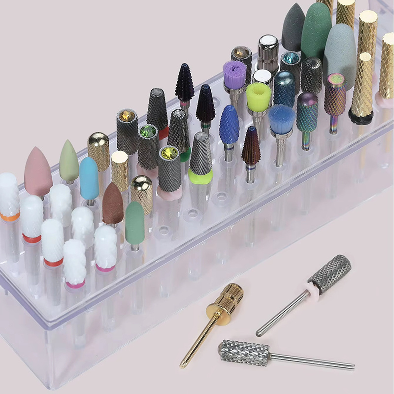 48 Holes Clear Nail Drill Bits – Acrylic Cutting Machine recenzja i cena