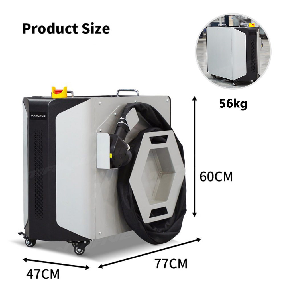 Maxwave 300W Laser Cleaner Por – Industrial Laser Cleaning Equipment recenzja i cena