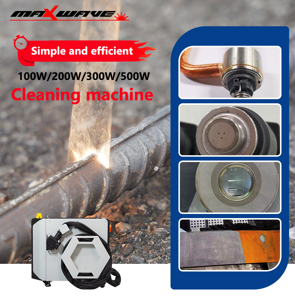 Maxwave 300W Laser Cleaner Por – Industrial Laser Cleaning Equipment recenzja i cena
