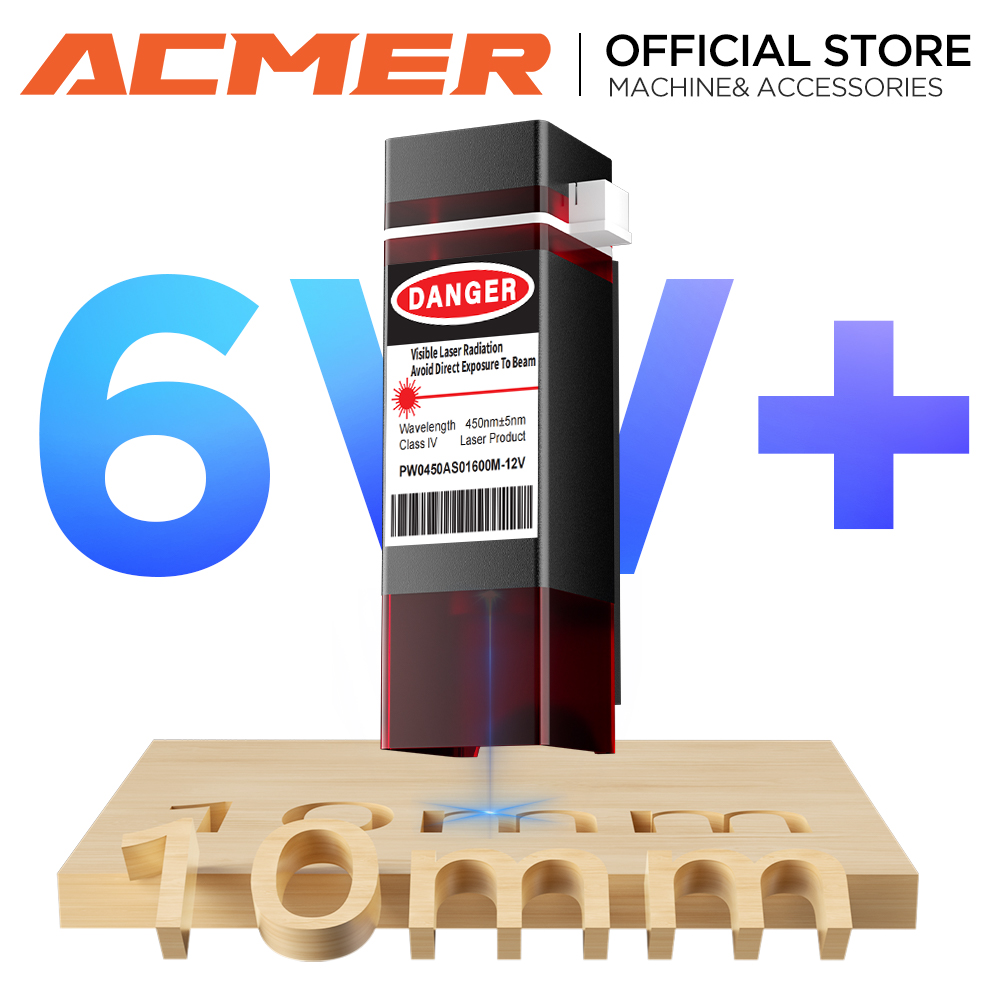 ACMER 6W Laser Head Upgrade Ki – Acrylic Cutting Machine recenzja i cena