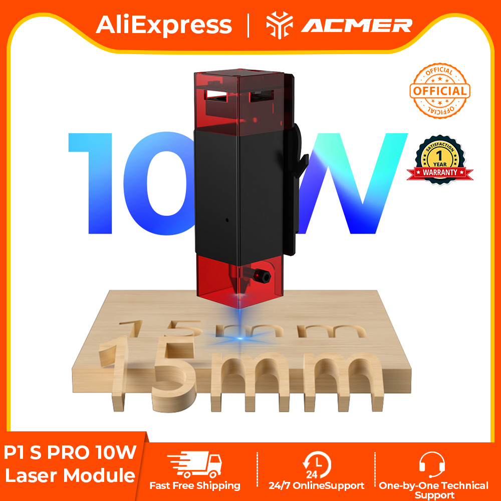 ACMER 10W Laser Head Upgrade K – Acrylic Cutting Machine recenzja i cena