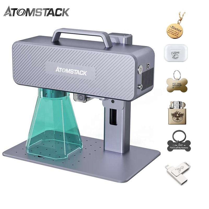 ATOMSTACK M4 Desktop Mini Hand – Industrial Grade Laser recenzja i cena