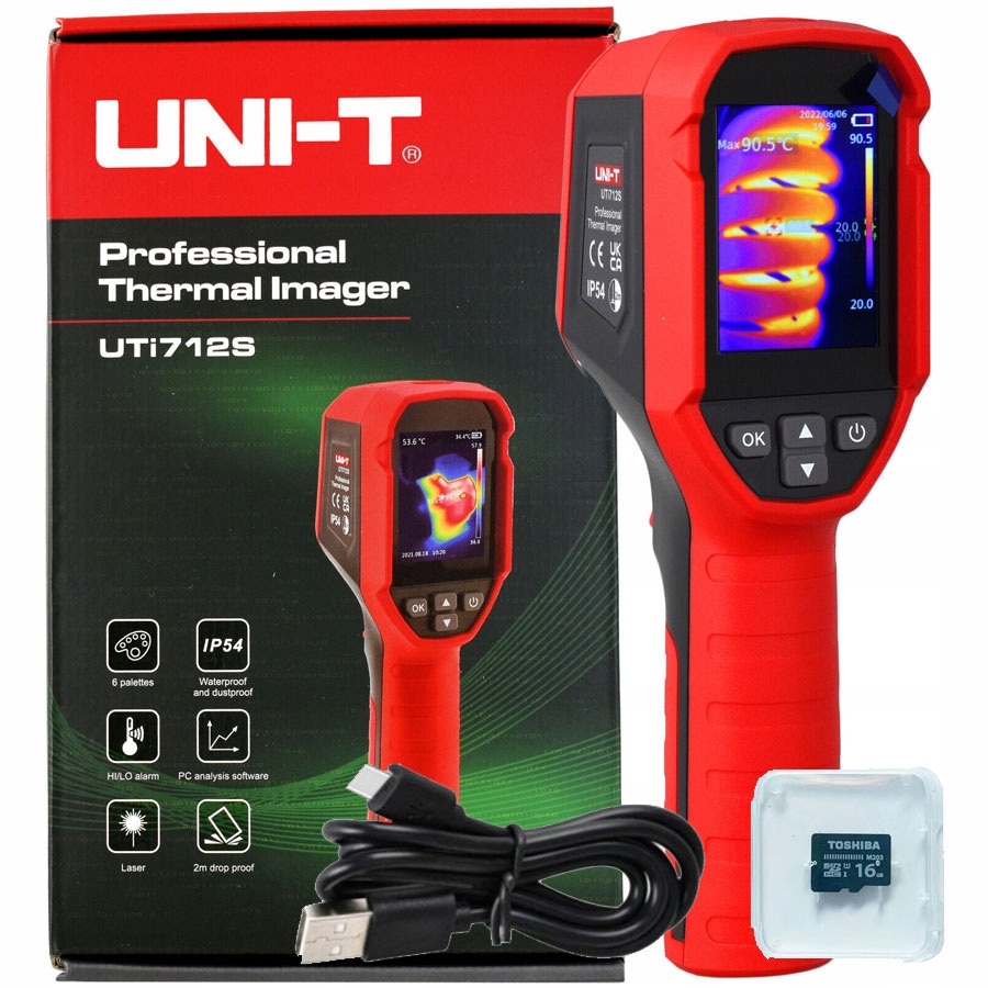 UNI-T UTi712S Thermal Camera P – Industrial Laser Pointer recenzja i cena