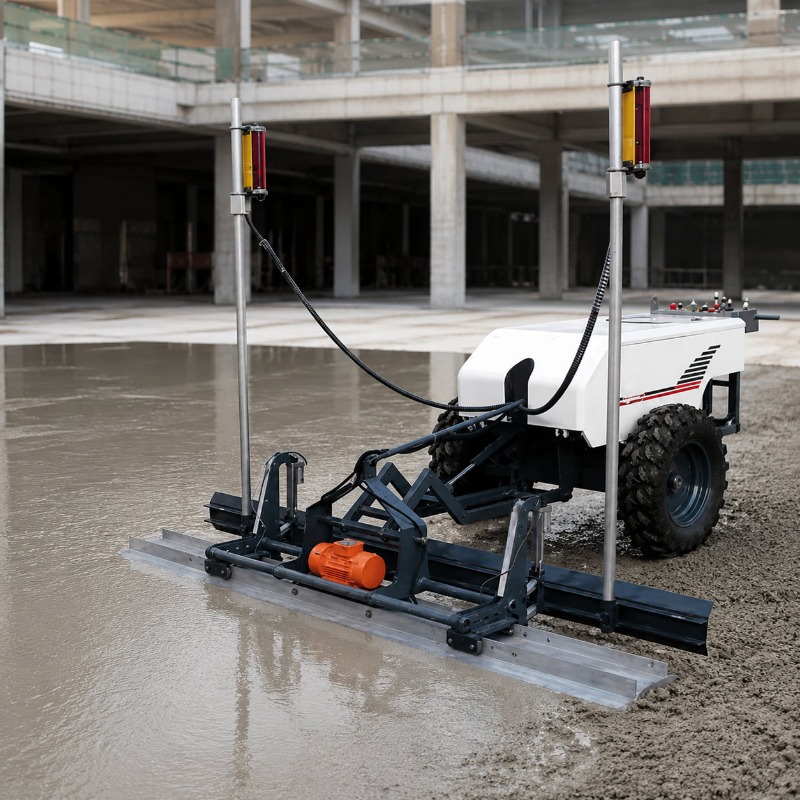 Concrete Laser Screed Leveler  – Industrial Laser Cleaning Equipment recenzja i cena